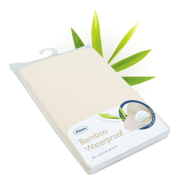 Наматрасник непромокаемый Bamboo Waterproof Comfort 120*60 (на резинках)