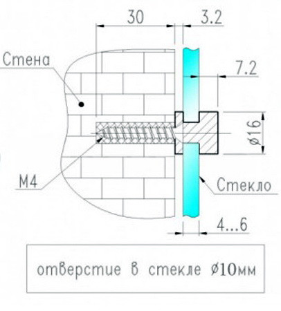 Прозрачный фартук для кухни из монолитного поликарбоната 600*2050*3 мм
