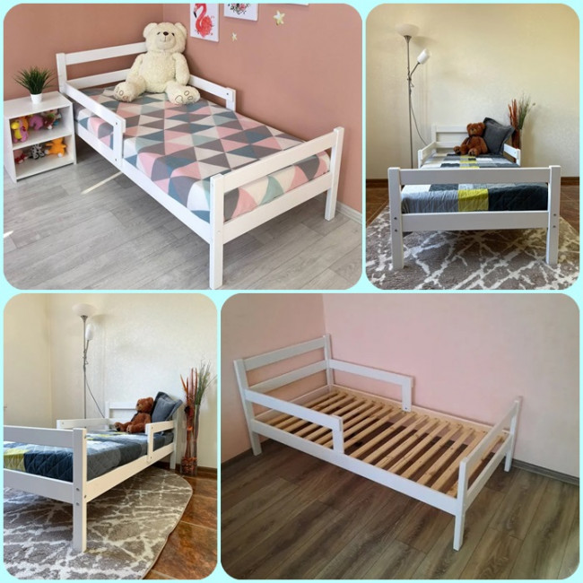 Кровать подростковая Malika Lana 160х80, белый Кровать подростковая Malika Lana 160х80, белый